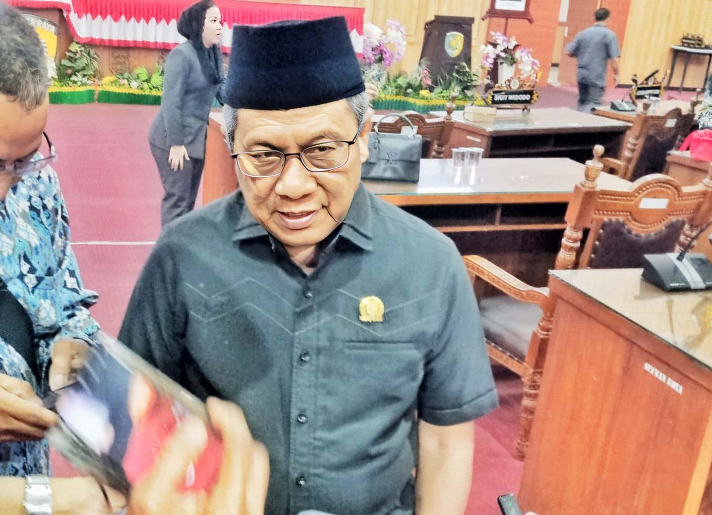Ketua DPRD Kota Palangka Raya, Subandi.