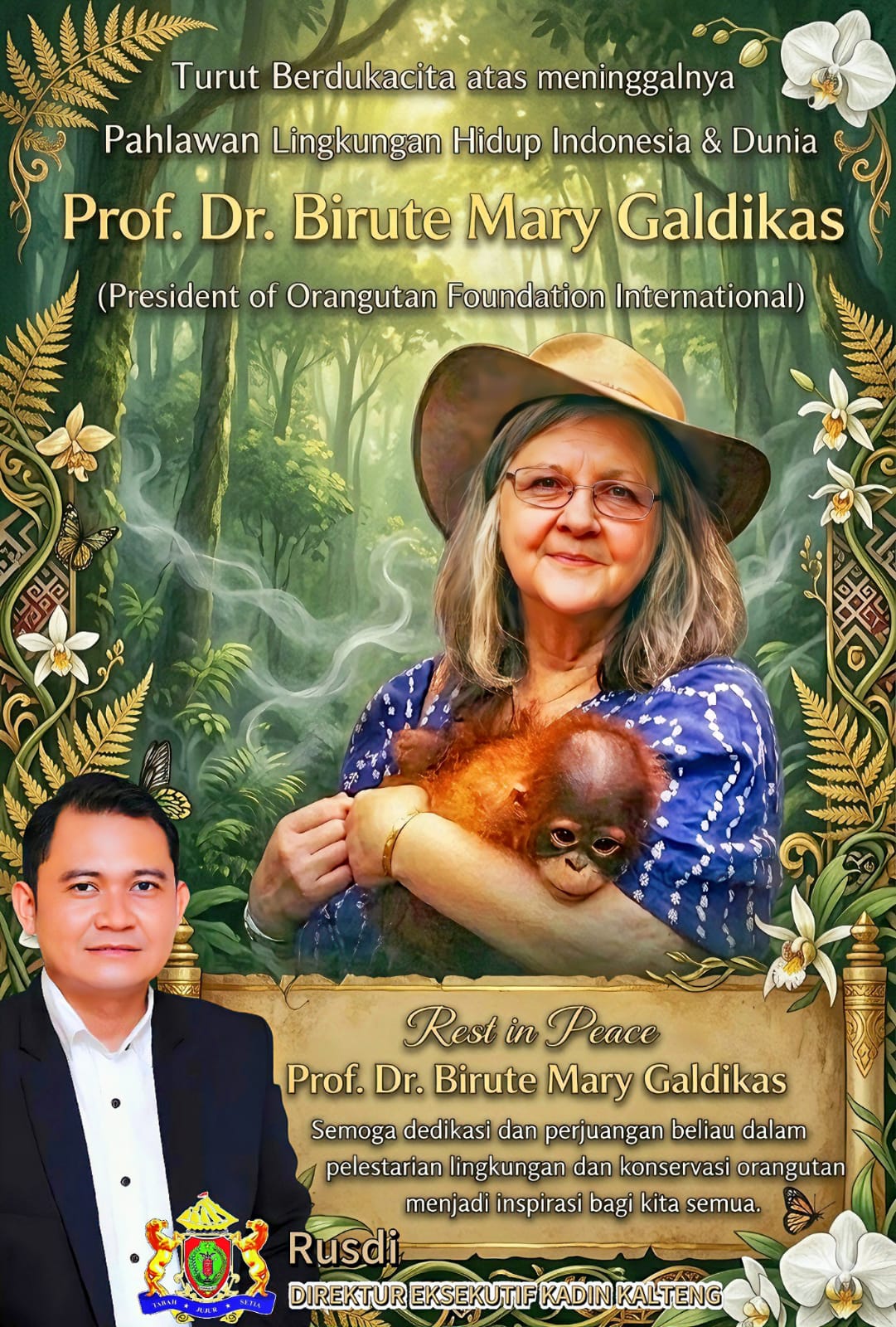 Direktur Eksekutif Kadin Kalteng, Rusdi