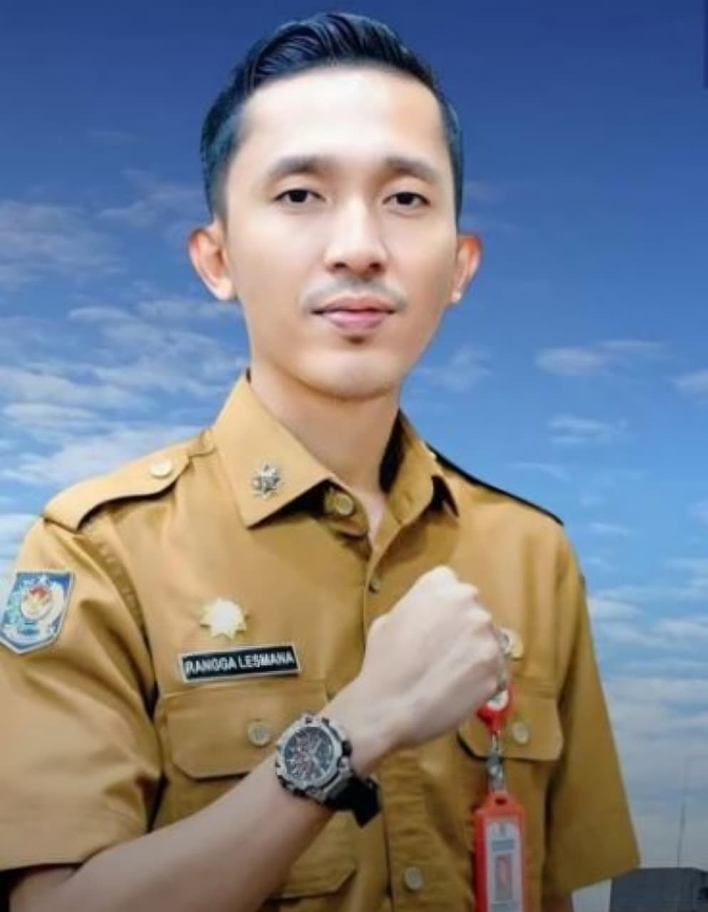 Plt. Kadiskominfosantik Prov. Kalteng, Rangga Lesmana