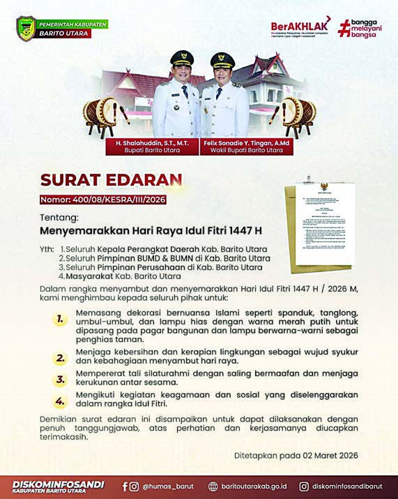 Ajak Warga Padukan Dekorasi Islami dan Nuansa Merah Putih