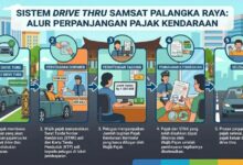 Samsat Drive Thru Resmi Beroperasi di Palangka Raya