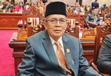 Ketua Komisi I DPRD Kalteng Muhajirin.