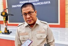 Ketua DPRD Kota Palangka Raya Subandi.