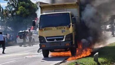 Peristiwa terbakarnya satu unit sepeda motor di Jalan Tjilik Riwut Km 8Peristiwa terbakarnya satu unit sepeda motor di Jalan Tjilik Riwut Km 8