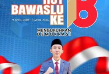 Ucapan selamat dari Plt. Kadiskominfosantik Kalteng, Rangga Lesmana, S.Ip., M.M.,