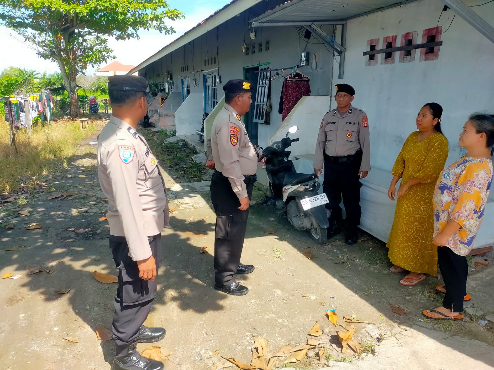 Polsek Pahandut Ingatkan Bahaya Curanmor dan Rumah Kosong