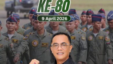 Ucapan Selamat Hari Jadi TNI AU ke-80 dari Anggota DPR RI, Fraksi PDI P, Sigit K Yunianto, SH., M.A.P