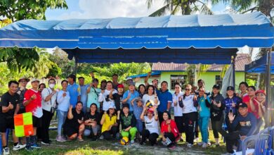 Jemaat yang mengikuti lomba dalam rangka menyambut Paskah yang akan di gelar di Gereja Asi