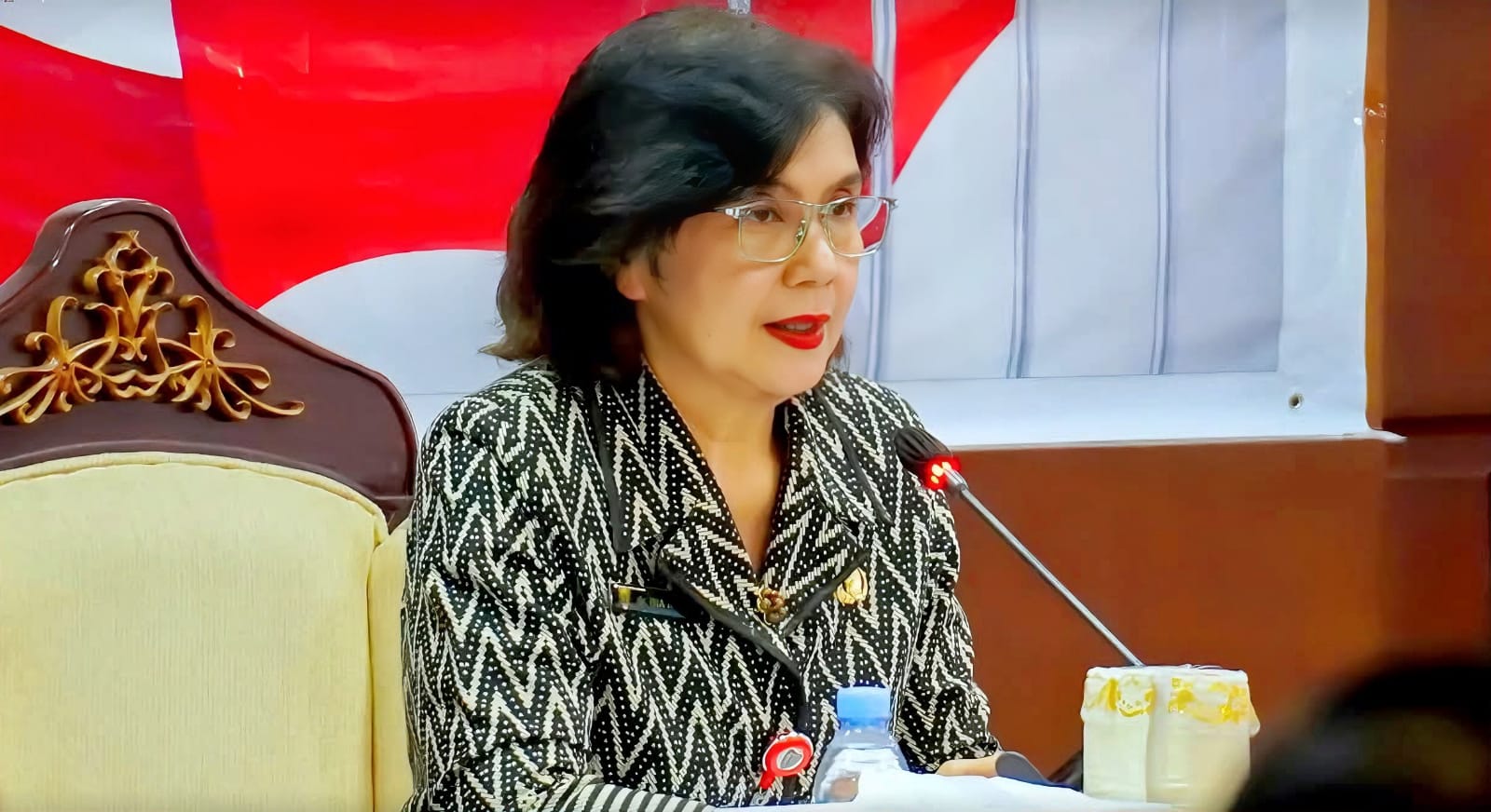 Suasana Rakoor menyambut Hari Jadi ke-69 Provinsi Kalimantan Tengah Tahun 2026 yang di pimpin oleh Pj. Sekda Linae Victoria Aden di Aula Eka Hapakat, Kantor Gubernur Kalteng