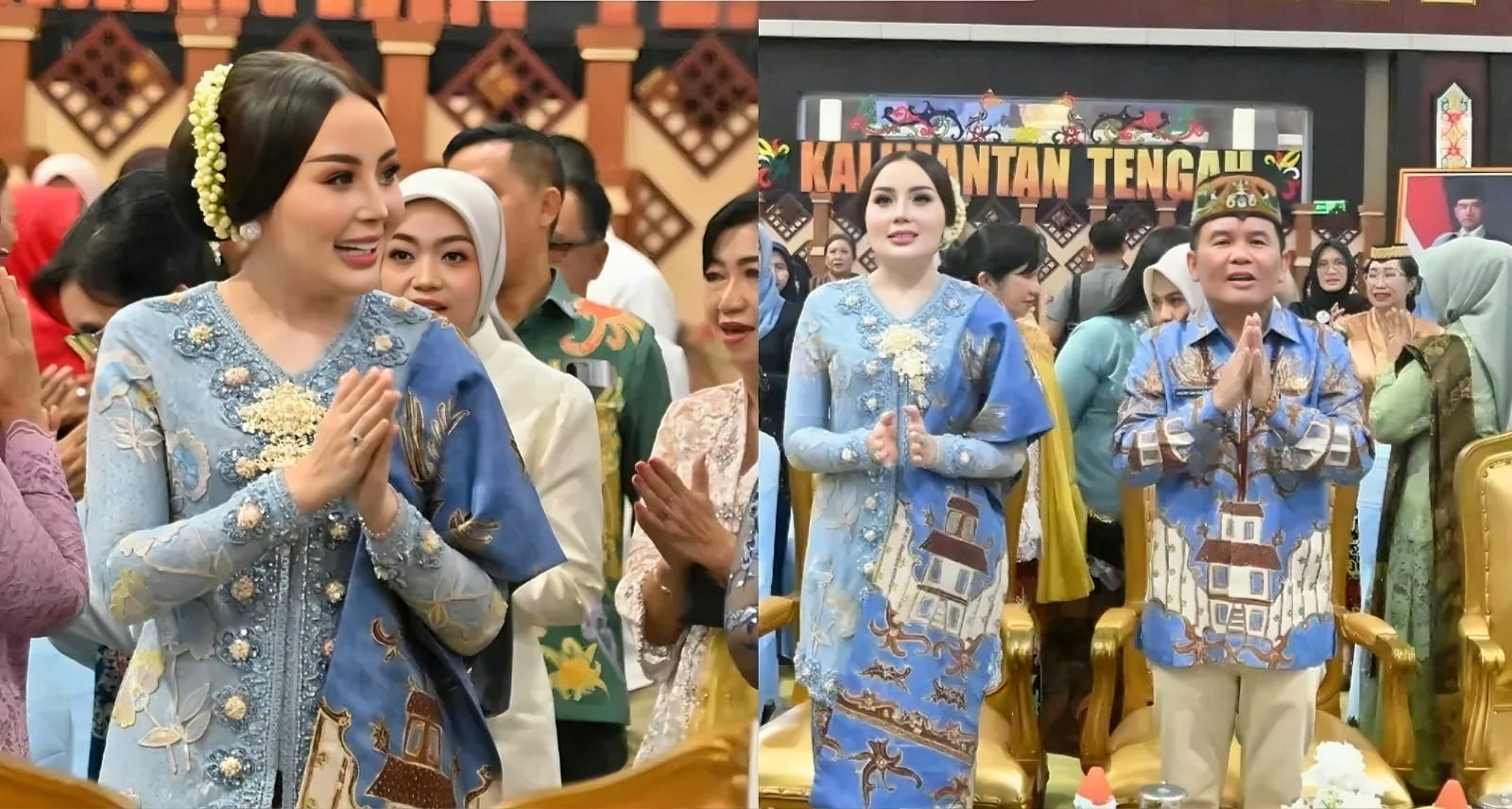 Gubernur Kalteng, H. Agustiar Sabran dalam acara peringatan Hari Kartini ke-147