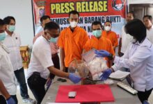 Pemusnahan yang digelar Satresnarkoba Polresta Palangka Raya