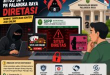 Situs SIPP PN Palangka Raya Diretas, Sempat Tampilkan Konten Judi Online