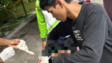 Hilang Kendali di Depan Grapari, Pengendara Motor Tewas di Tempat