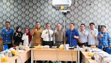 Foto bersama usai rapat bersama Bagian Hukum Sekretariat Daerah serta Organisasi Perangkat Daerah