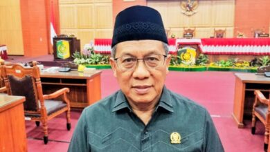 Ketua DPRD Kota Palangka Raya, Subandi.