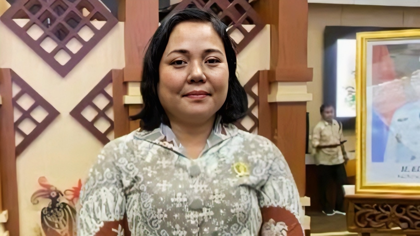 Juru Bicara DPRD Kota Palangka Raya Sri Ani Rintuh,