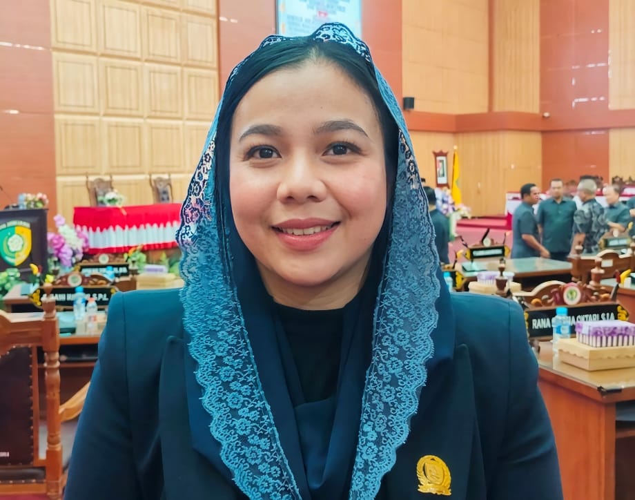 Sekretaris Komisi III DPRD Kota Palangka Raya, Rana Muthia Oktari