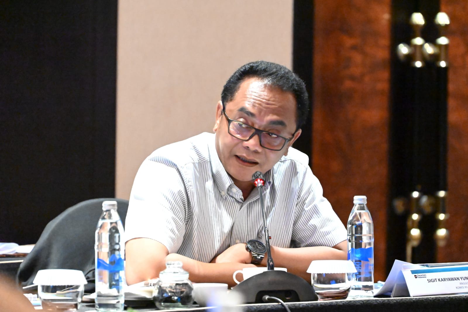 Anggota Komisi XII DPR RI, Fraksi PDI P, Sigit K Yunianto