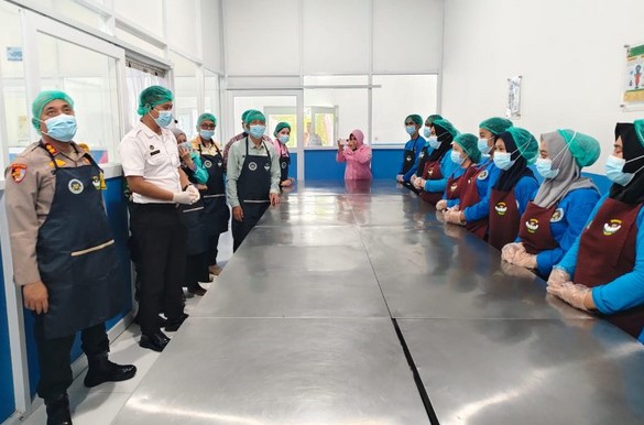 Polres Barut Gerak Cepat Implementasikan Program Makan Bergizi Gratis Lewat Dapur SPPG