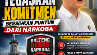 Ditresnarkoba Polda Kalteng Tegaskan Komitmen Bersihkan Puntun dari Narkoba