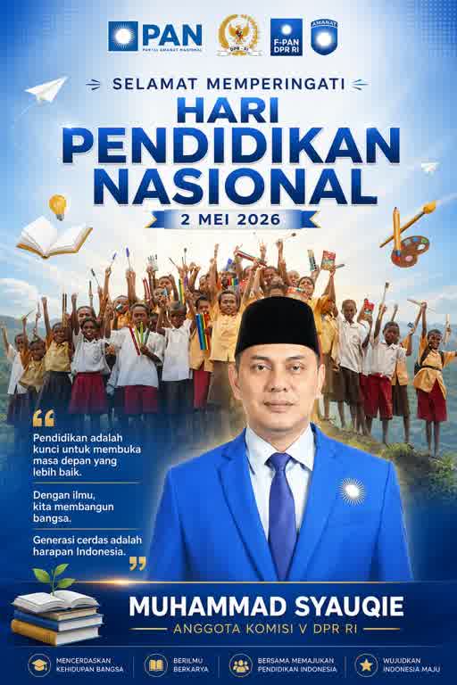 ‎Anggota Komisi V DPR RI, Fraksi PAN, Muhammad Syauqie