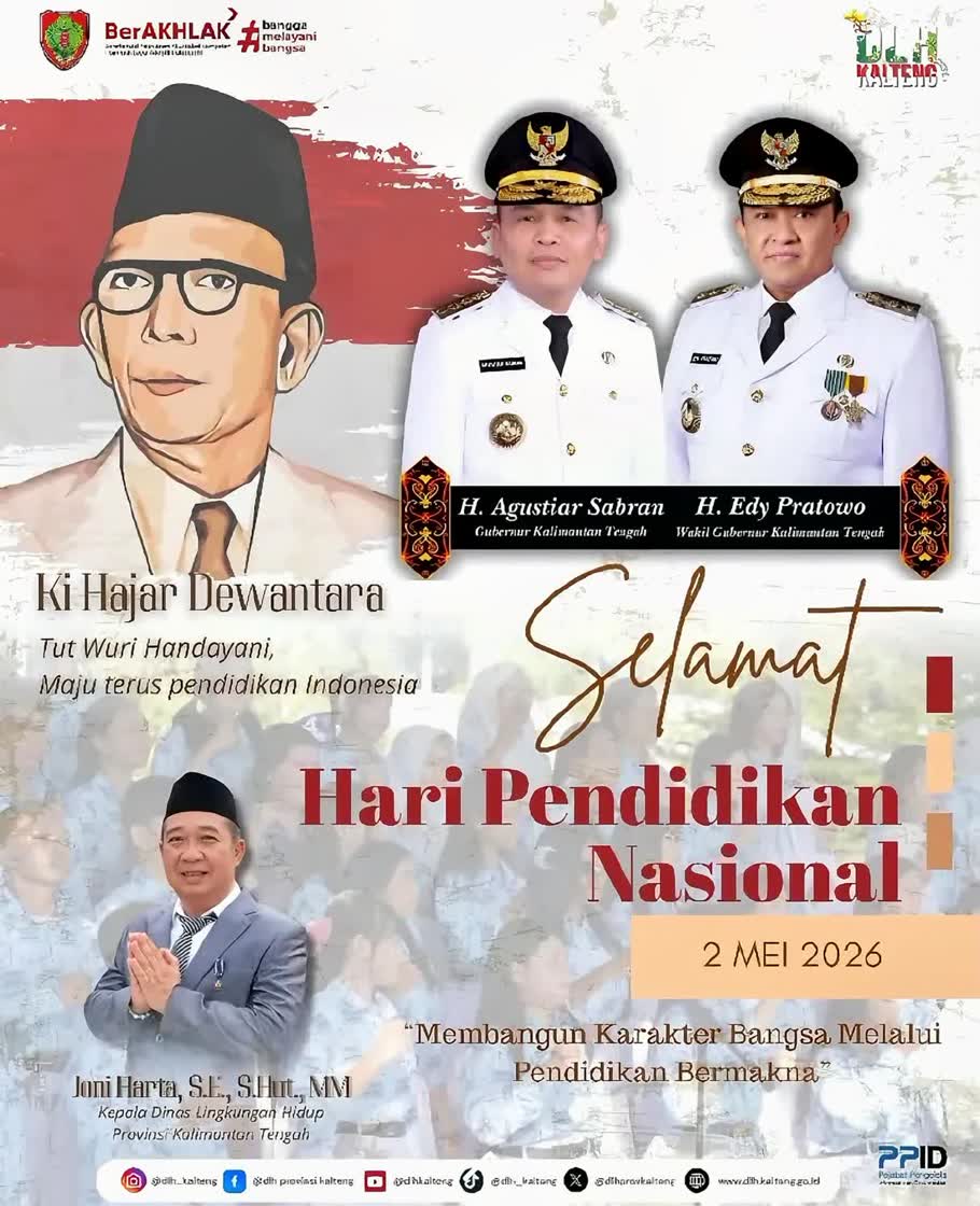 Kepala DLH Prov. Kalteng, Joni Harta, SE., S.Hut., MM