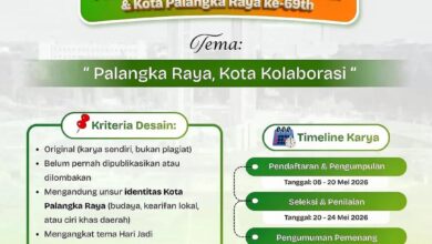 Sayembara desain logo dalam rangka memperingati Hari Jadi Pemerintah Kota Palangka Raya ke-61