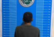Tersangka AA usai berhasil diamankan Satresnarkoba Polresta Palangka Raya