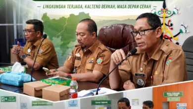 Suasana penilaian lapangan oleh Tim Penilai BLUD di UPT Laboratorium Lingkungan, DLH Prov. Kalteng