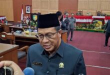 Ketua DPRD Kota Palangka Raya, Subandi.