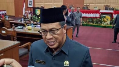 Ketua DPRD Kota Palangka Raya, Subandi.