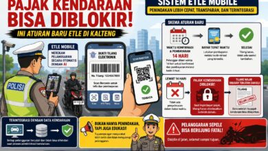 Telat Bayar Tilang 14 Hari? Pajak Kendaraan Bisa Diblokir!