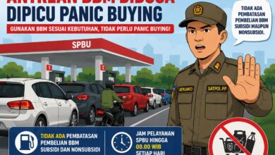 Satpol PP Palangka Raya Imbau Warga Tak Panic Buying BBM