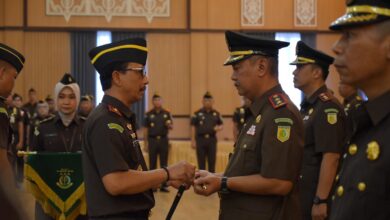 Pelantikan Kajari Barito Utara dan Kajari Murung Raya