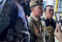 ‎Kapolda Kalteng, Irjen Pol. Iwan Kurniawan saat di wawancara awak setelah melaksanakan pengawasan di salah satu SPBU di Kota Palangka Raya bersama Gubernur