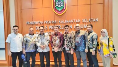 Jajaran Komisi IV DPRD Kalteng, saat melaksanakan kunker ke Kalsel