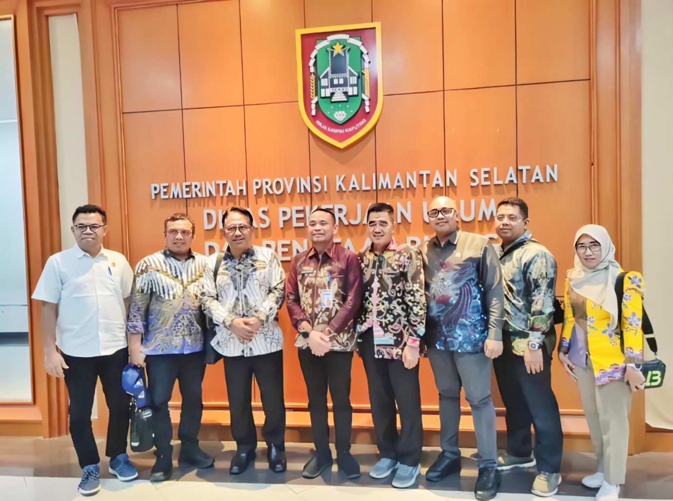 Jajaran Komisi IV DPRD Kalteng, saat melaksanakan kunker ke Kalsel