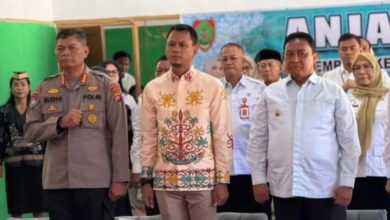 Wakil Ketua II DPRD Kalteng Muhammad Ansyari saat anjangsana ke LKSA Berkah