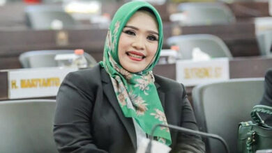 Dina Mualidah Wakil Ketua I DPRD Kabupaten Murung Raya yang juga menjabat sebagai Wakil Ketua I Tim Penggerak PKK Murung Raya