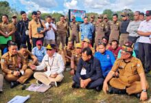 Sekretaris DPD KSPSI Kalteng sekaligus Ketua Pengurus Daerah FSP Parekraf Kalteng, Adhie saat mendampingi Gubernur menerima aspirasi Aliansi Mahasiswa Anak Buruh