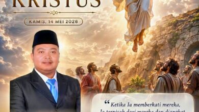 Ucapan selamat memperingati Hari Kenaikan Yesus Kristus dari Kepala Kantor Imigrasi Kelas III TPI Kotawaringin Barat,Hendra Wahyudi