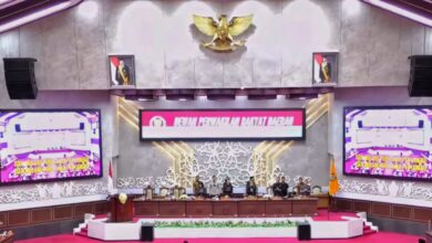 Suasana Rapat Paripurna ke-4 Masa Persidangan II Tahun Sidang 2026.