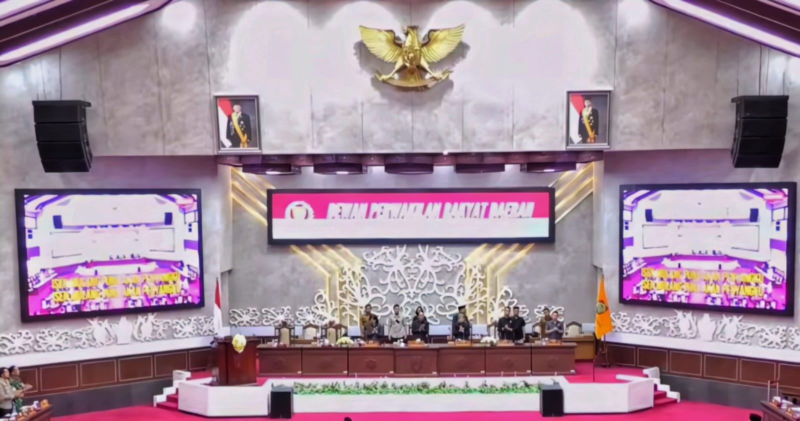 Suasana Rapat Paripurna ke-4 Masa Persidangan II Tahun Sidang 2026.