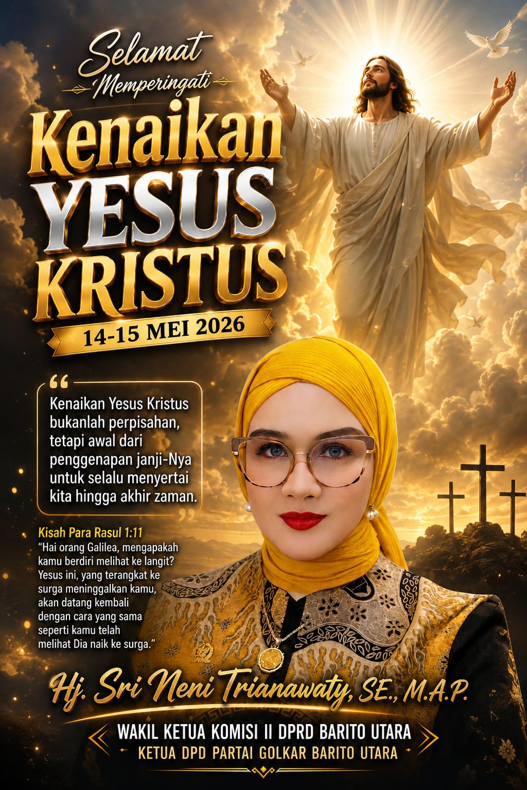 Wakil Ketua Komisi II DPRD Barito Utara, Hj. Sri Neni Trianawaty, SE., M.A.P