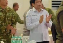 Direktur Utama PT. Bank Kalteng, Maslipansyah menghadiri peluncuran operasional KDKMP