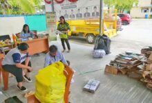 Program Bank Sampah yang dilaksanakan di Posyandu Marina Permai III