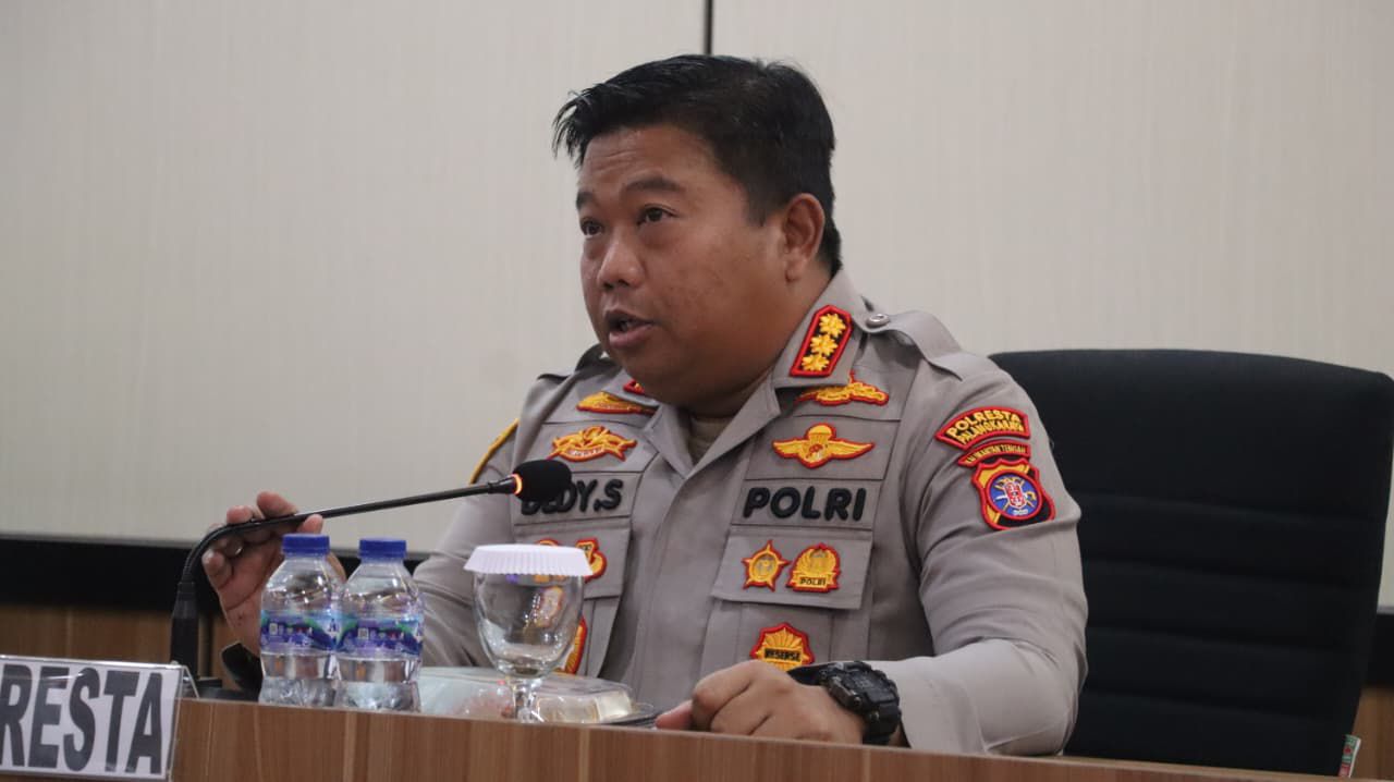Kapolresta Palangka Raya Kombes Pol Dedy Supriadi