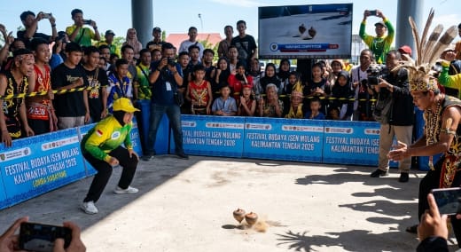 Lomba Habayang FBIM 2026 Jadi Daya Tarik Penonton di Palangka Raya