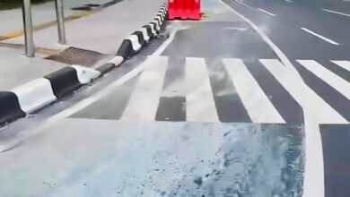 Jalur Biru yang menjadi perbincangan masyarakat Kota Palangka Raya.