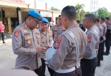 Operasi Penegakan Ketertiban dan Disiplin (Opsgaktibplin), serta pembinaan etika profesi di wilayah hukum Polres Lamandau dan Polres Sukamara